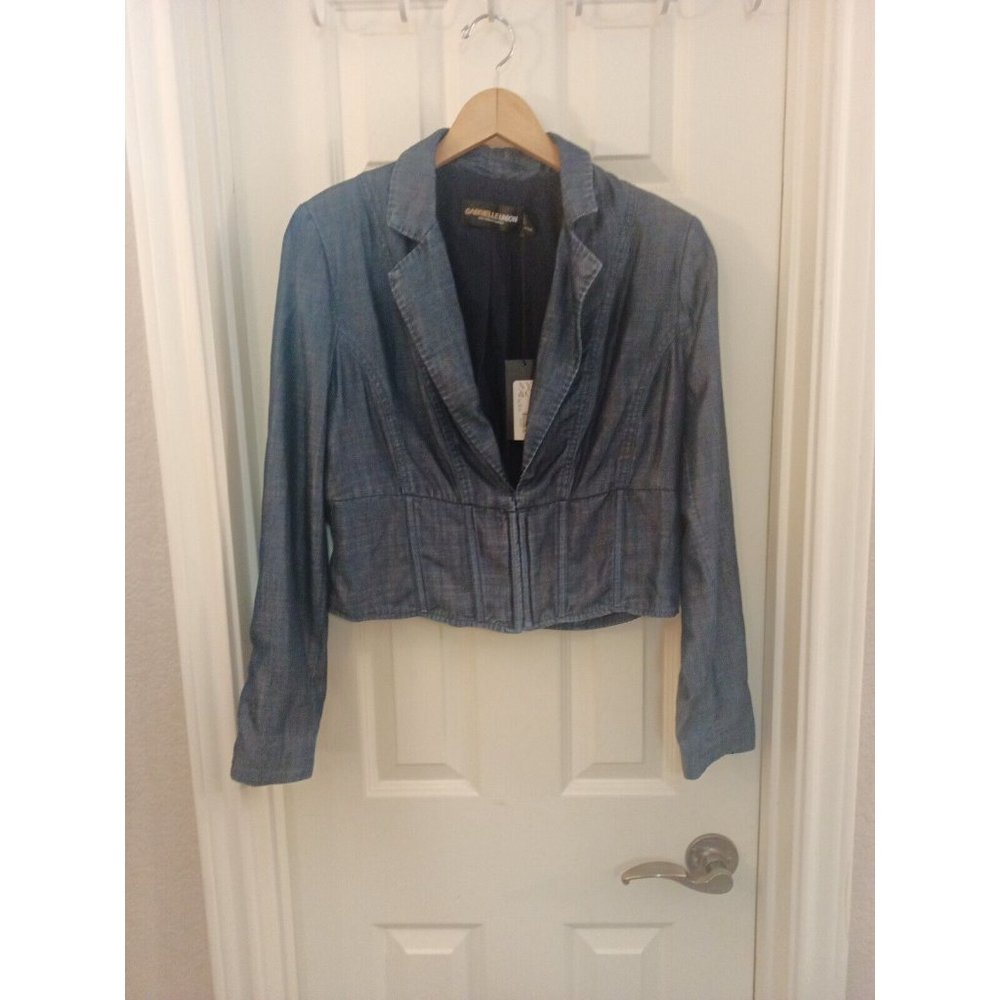 NWT Women's Gabrielle Union New York & Company Lined Cropped Jacket Size 10